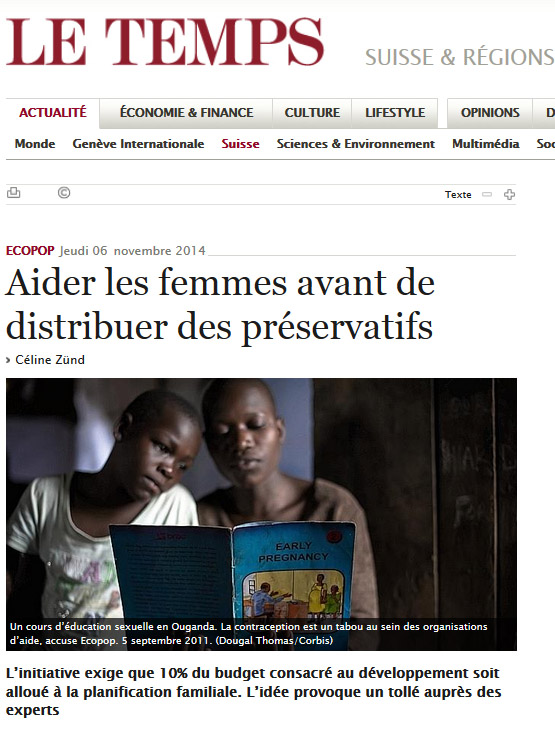 Aider les femmes avant de distribuer des préservatifs